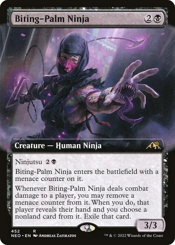 Biting-Palm Ninja (Extended Art) (452) (NEO)