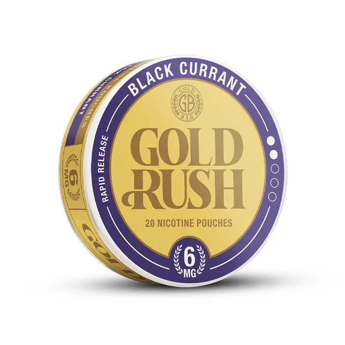 Black Currant Gold Rush Nicotine Pouches