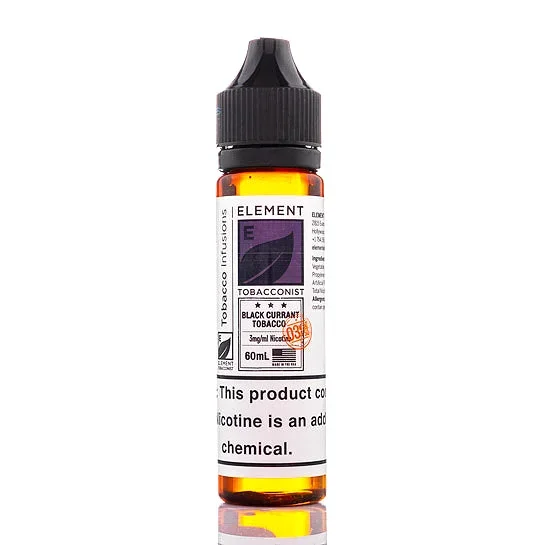 Black Currant Tobacco – Element E-Juice (60 ml)