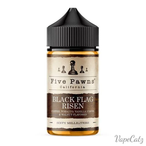Black Flag Risen by Five Pawns
