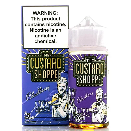 Blackberry – The Custard Shoppe E-Juice (100 ml)