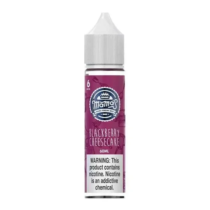 Blackberry Cheesecake E-Liquid by Mama’s E-Liquid
