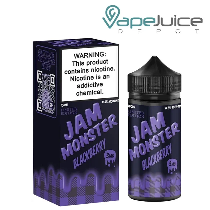 Blackberry Jam Monster eLiquid 100ml