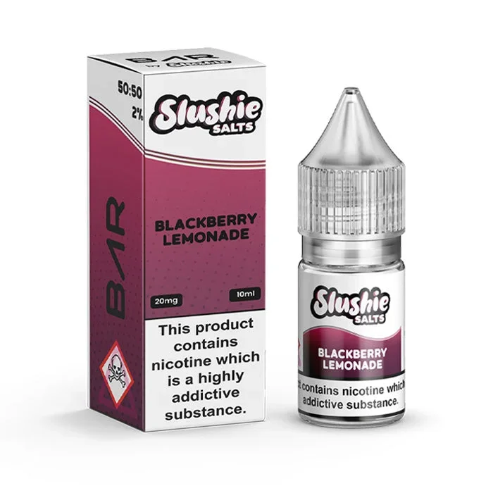 Blackberry Lemonade Nic Salt E-Liquid by Slushie Salts BAR