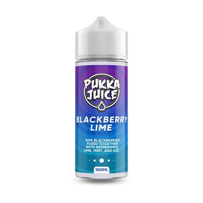 Blackberry Lime By Pukka Juice – 100ml Short Fill