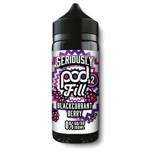 Blackcurrant Berry Shortfill by Seriously Pod Fill X2