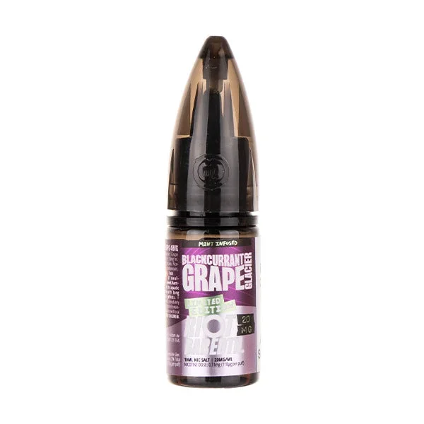 Blackcurrant Grape Grazier Nic Salt E-Liquid by Riot Squad Bar Edtn