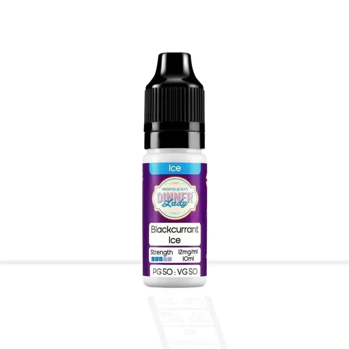 Blackcurrant Ice 50/50 E-Liquid Dinner Lady
