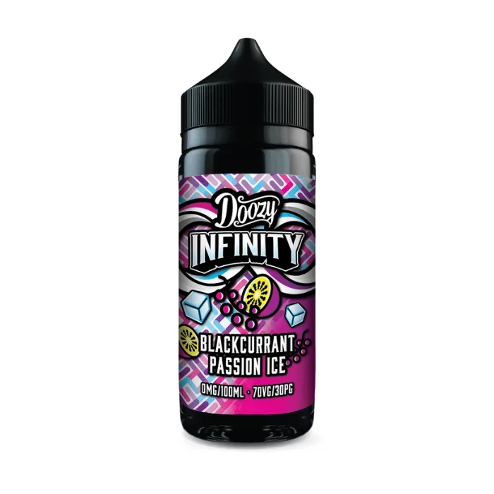 Blackcurrant Passion Ice – Doozy Infinity 100ml Shortfill