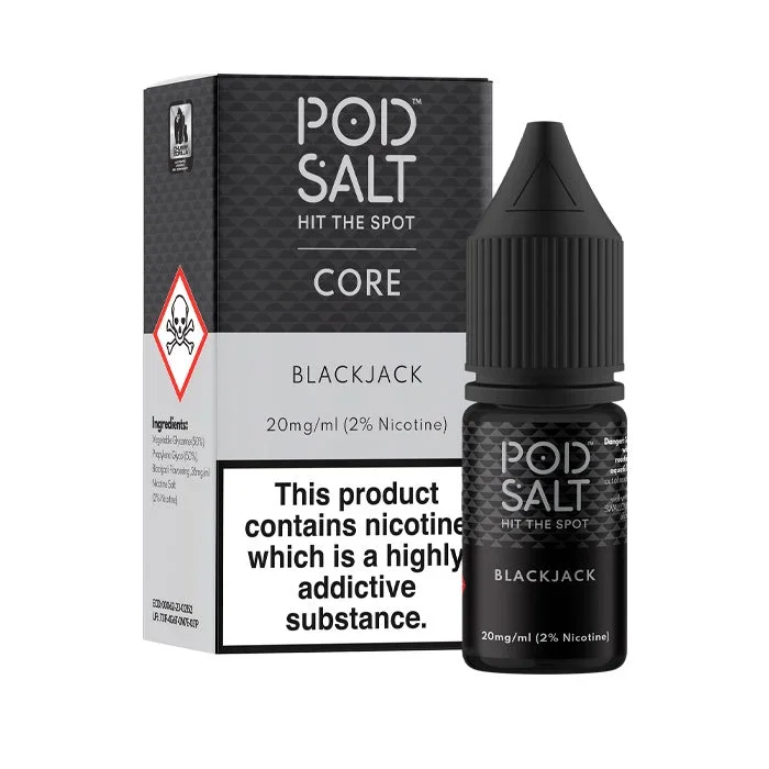 Blackjack Nicotine Salt by Pod Salt Core