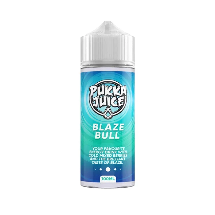 Blaze Bull 100ml Shortfill E-Liquid by Pukka Juice
