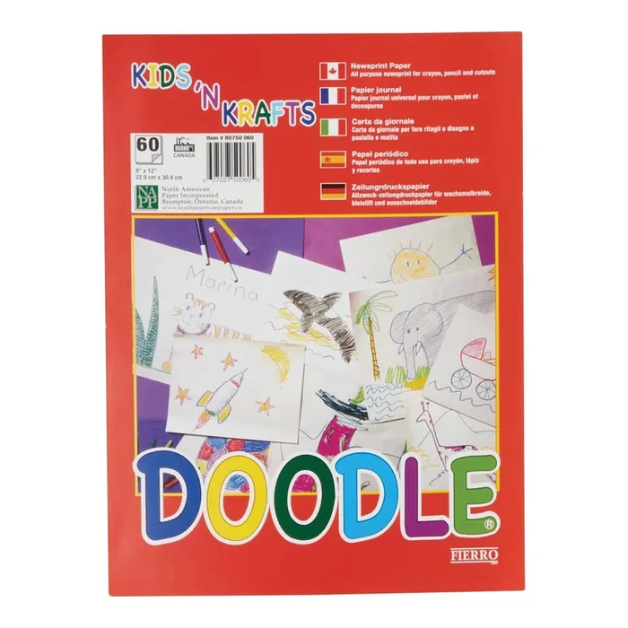 Bloc pour gribouillage Kids’ N Krafts