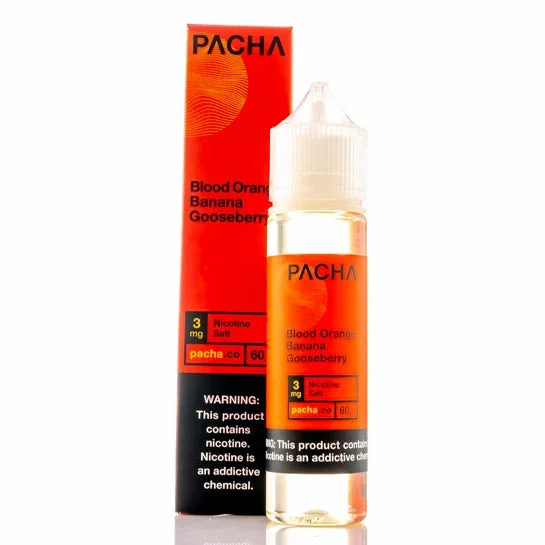 Blood Orange Banana Gooseberry – Pacha E-Juice (60 ml)