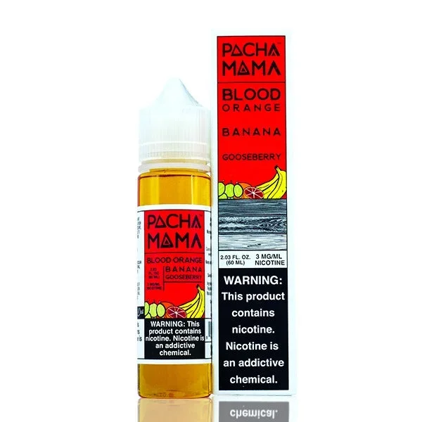 Blood Orange Banana Gooseberry by Pachamama eLiquid TFN 60mL