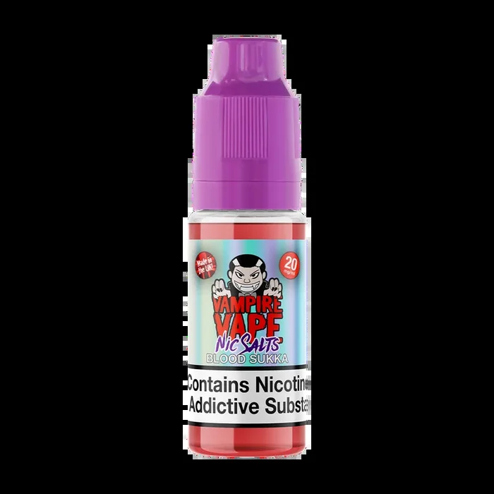 Blood Sukka Nic Salt By Vampire Vape 10ml