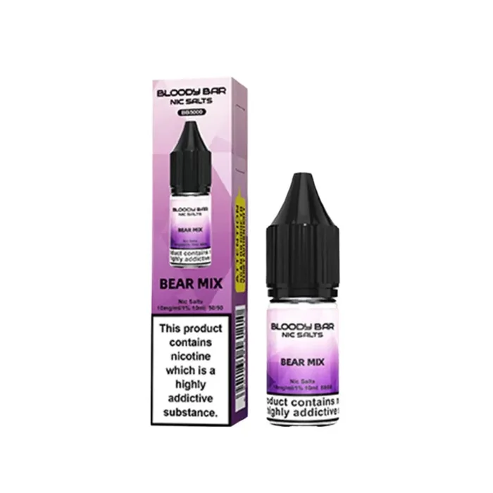 Bloody Bar Bear Mix 10ml Nic Salt E-liquid