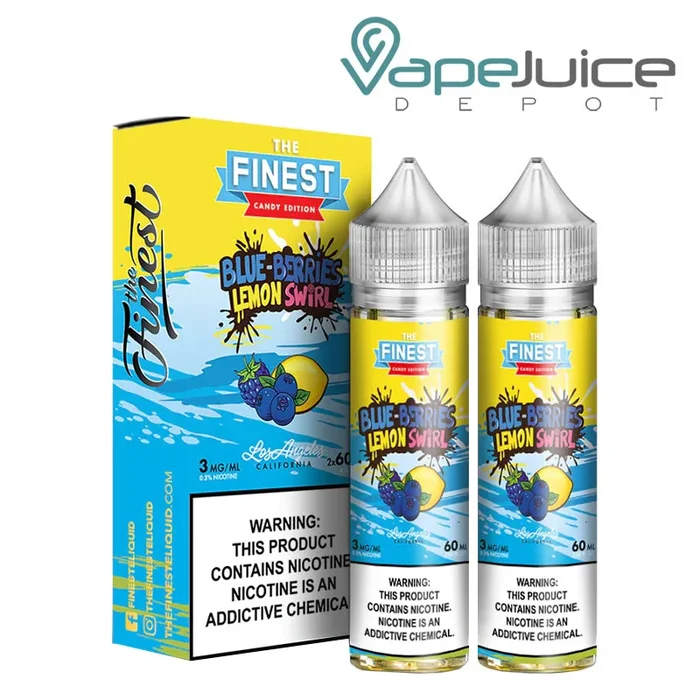 Blue Berries Lemon Swirl Finest Sweet & Sour 120ml