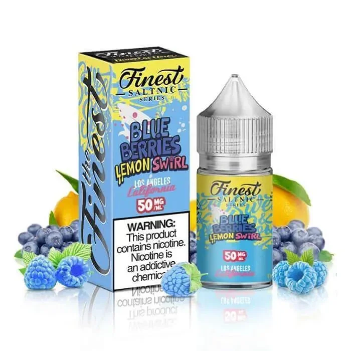 Blue-Berries Lemon Swirl Nicotine Salt by The Finest