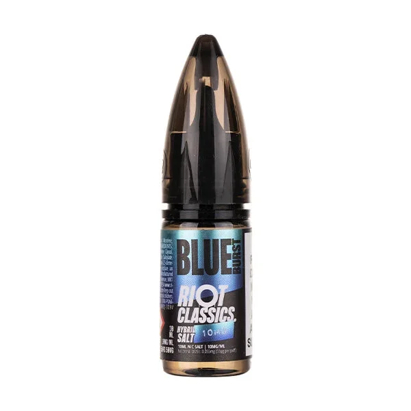 Blue Burst Hybrid Salt E-Liquid by Riot Classics