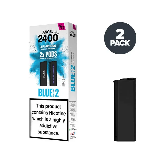 Blue Edition 2 Angel 2400 Pre-filled Pods by Vapes Bars