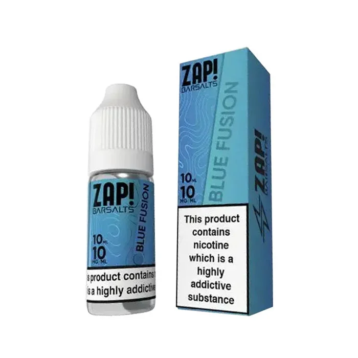 Blue Fusion 10ml Nic Salt E-Liquid by Zap! Bar Salts