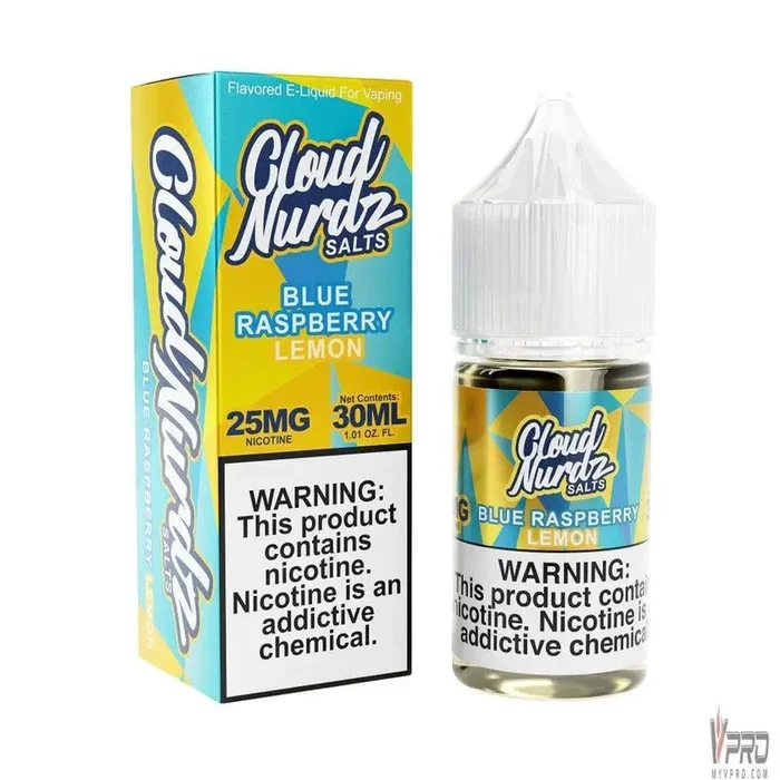 Blue Raspberry Lemon – Cloud Nurdz Salts 30mL