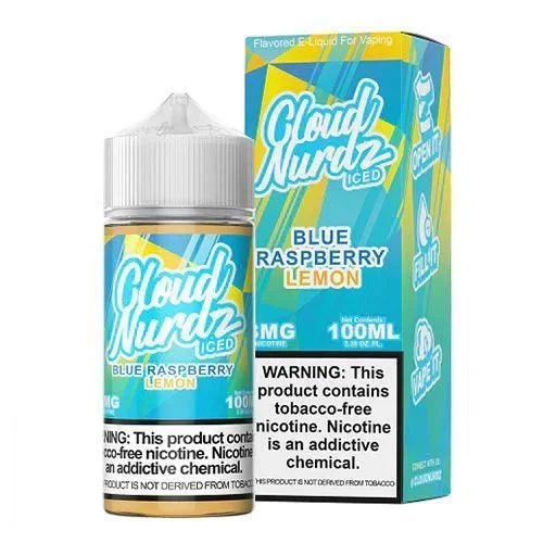 Blue Raspberry Lemon Iced – Cloud Nurdz TFN 100mL