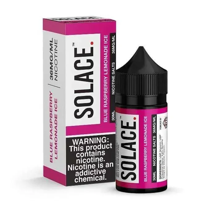 Blue Raspberry Lemonade Ice Nicotine Salt by Solace