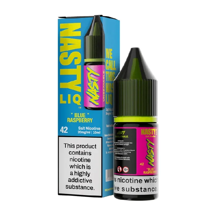 Blue Raspberry Nastyliq Vape Juice by Nasty Juice