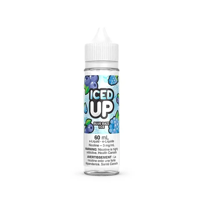 Blue Razz Ice by Iced Up E-Liquid (MB)
