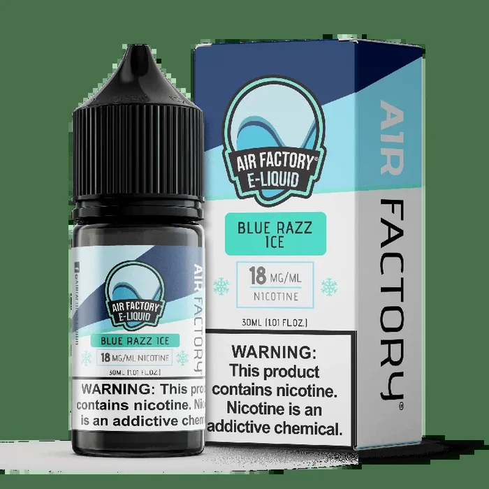 Blue Razz ICE SALT – Air Factory E-Liquids – 30mL
