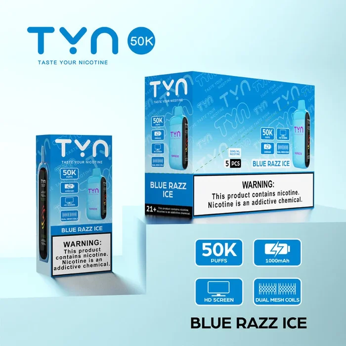 Blue Razz Ice TYN 50k