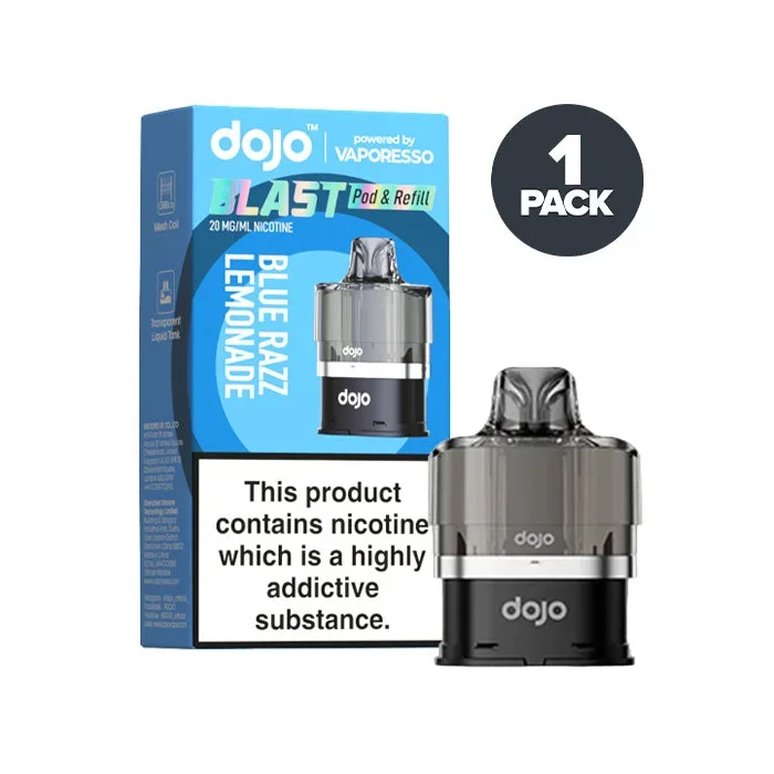 Blue Razz Lemonade Dojo Blast 6000 Pre-filled Pods by Vaporesso