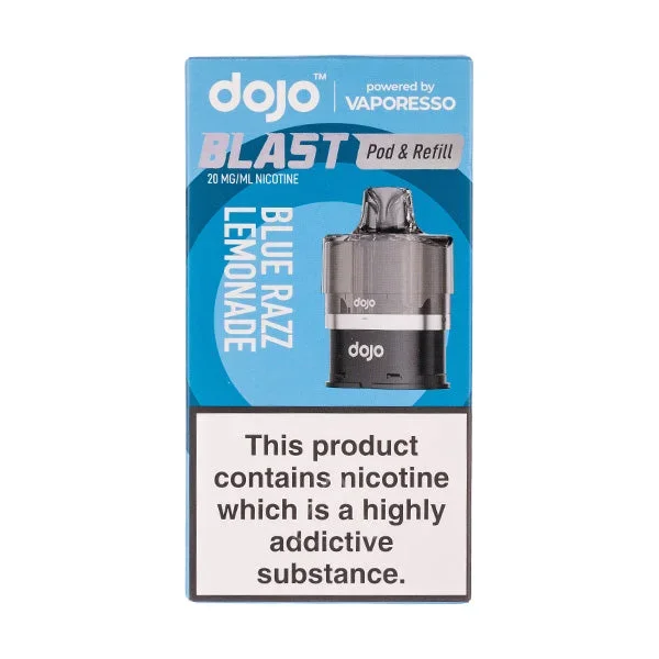Blue Razz Lemonade Dojo Blast 6000 Prefilled Pod + Refill by Vaporesso