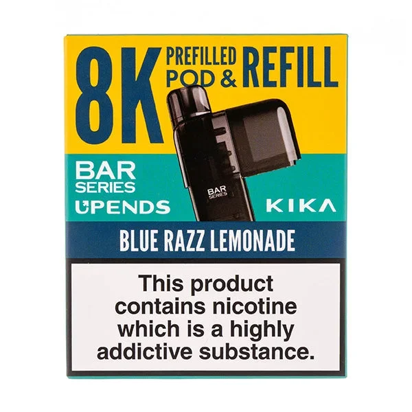 Blue Razz Lemonade Kika Prefilled Pod + Refill by Bar Series
