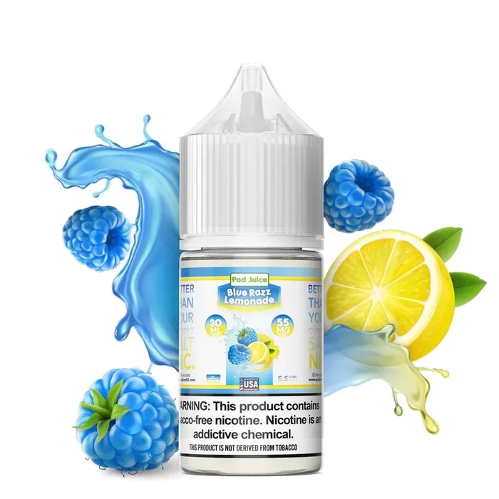 Blue Razz Lemonade SALT – Pod Juice – 30mL