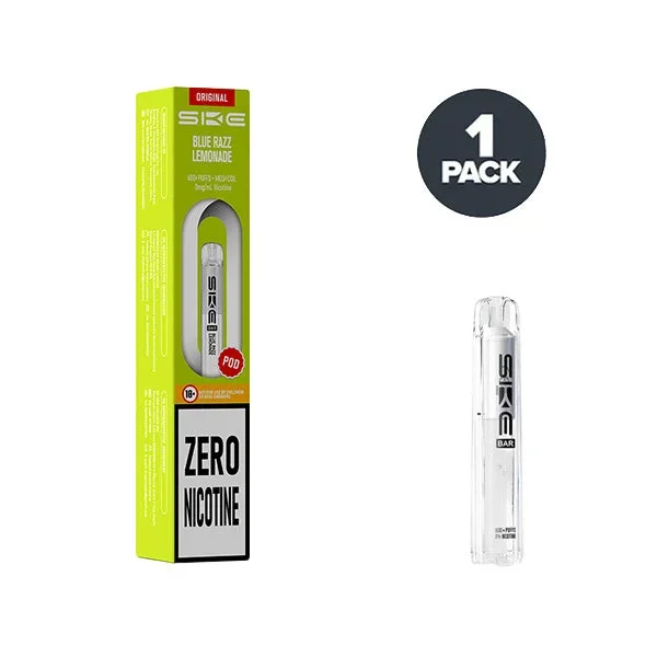 Blue Razz Lemonade SKE Bar 600 Zero Nicotine Prefilled Pods