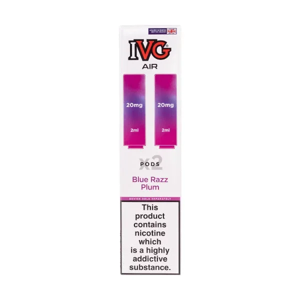Blue Razz Plum IVG Air Pro Prefilled Pods