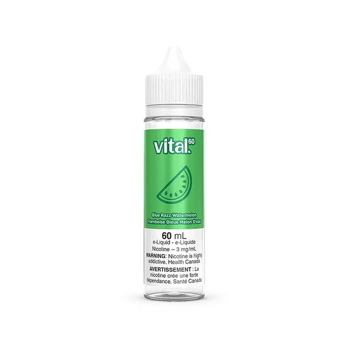 Blue Razz Watermelon By Vital 60 E-Liquid