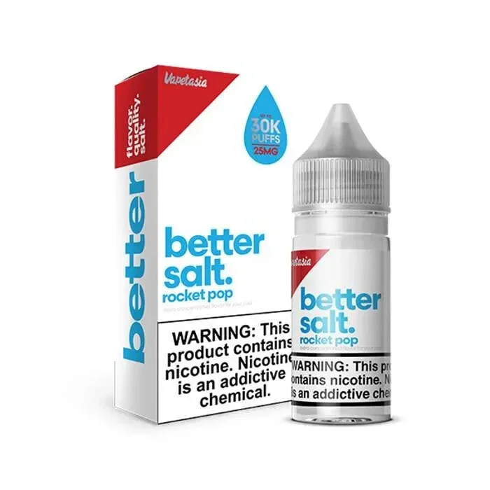 Blue Rocket Pop Nicotine Salt by Vapetasia