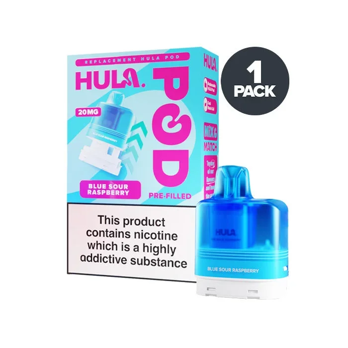 Blue Sour Raspberry Hula Prefilled Pods