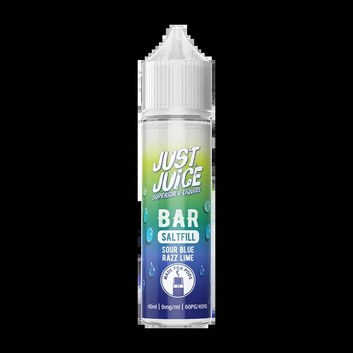 Blue Sour Razz Lime Shortfill by Just Juice 40ml