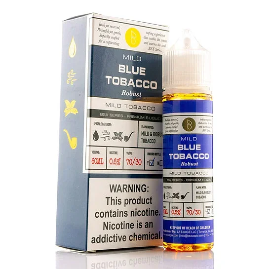 Blue Tobacco – Glas Basix E-Juice (60 ml)