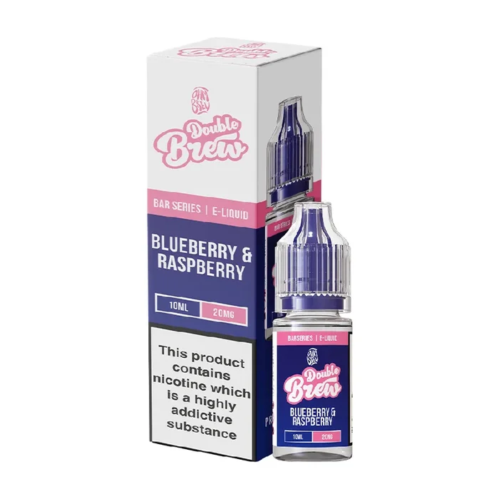Blueberry & Raspberry Nic Salt E-Liquid by Double Brew
