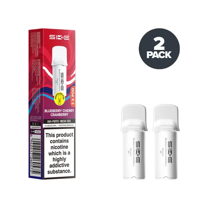 Blueberry Cherry Cranberry SKE Crystal 600 Pro Prefilled Pod