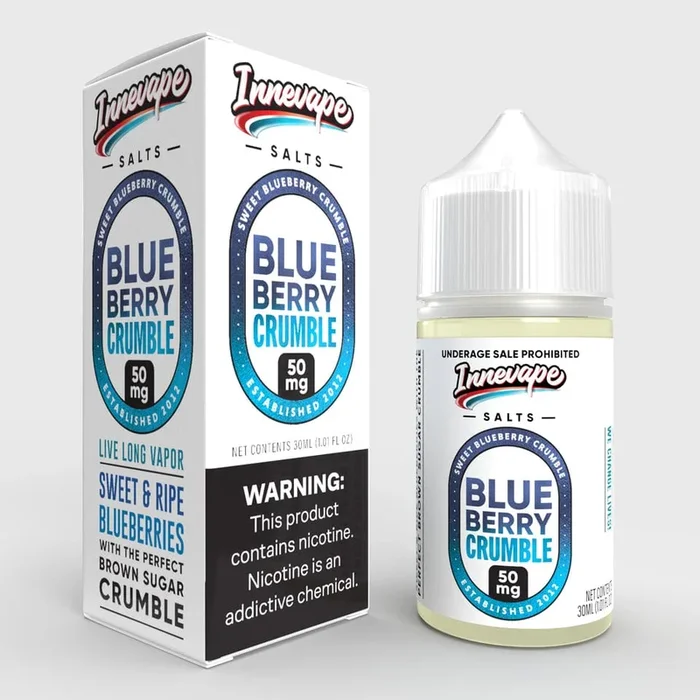 Blueberry Crumble SALT – Innevape E-Liquids – 30mL