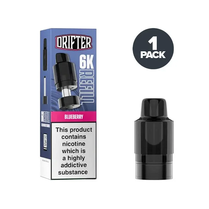 Blueberry Drifter 6K Pre-filled Pods