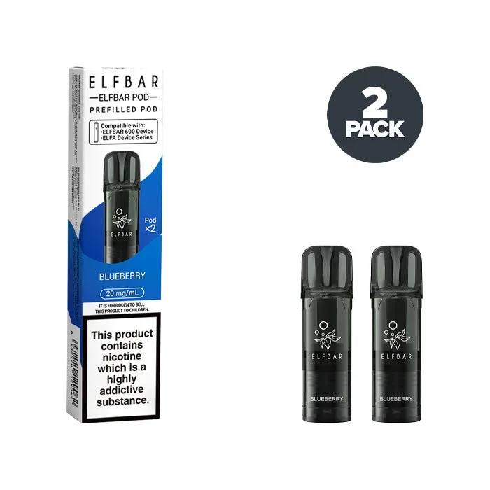 Blueberry Elf Bar 600 Prefilled Pods