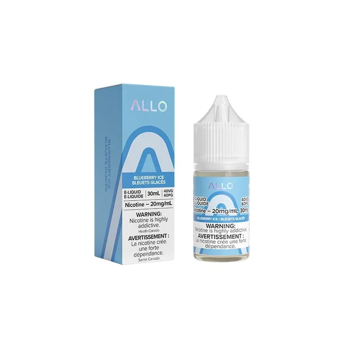 Blueberry Ice Salt by Allo E-Liquid (ON)