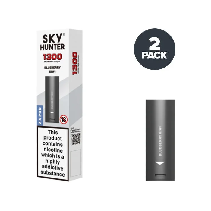 Blueberry Kiwi Sky Hunter 1300 Pre-filled Pods